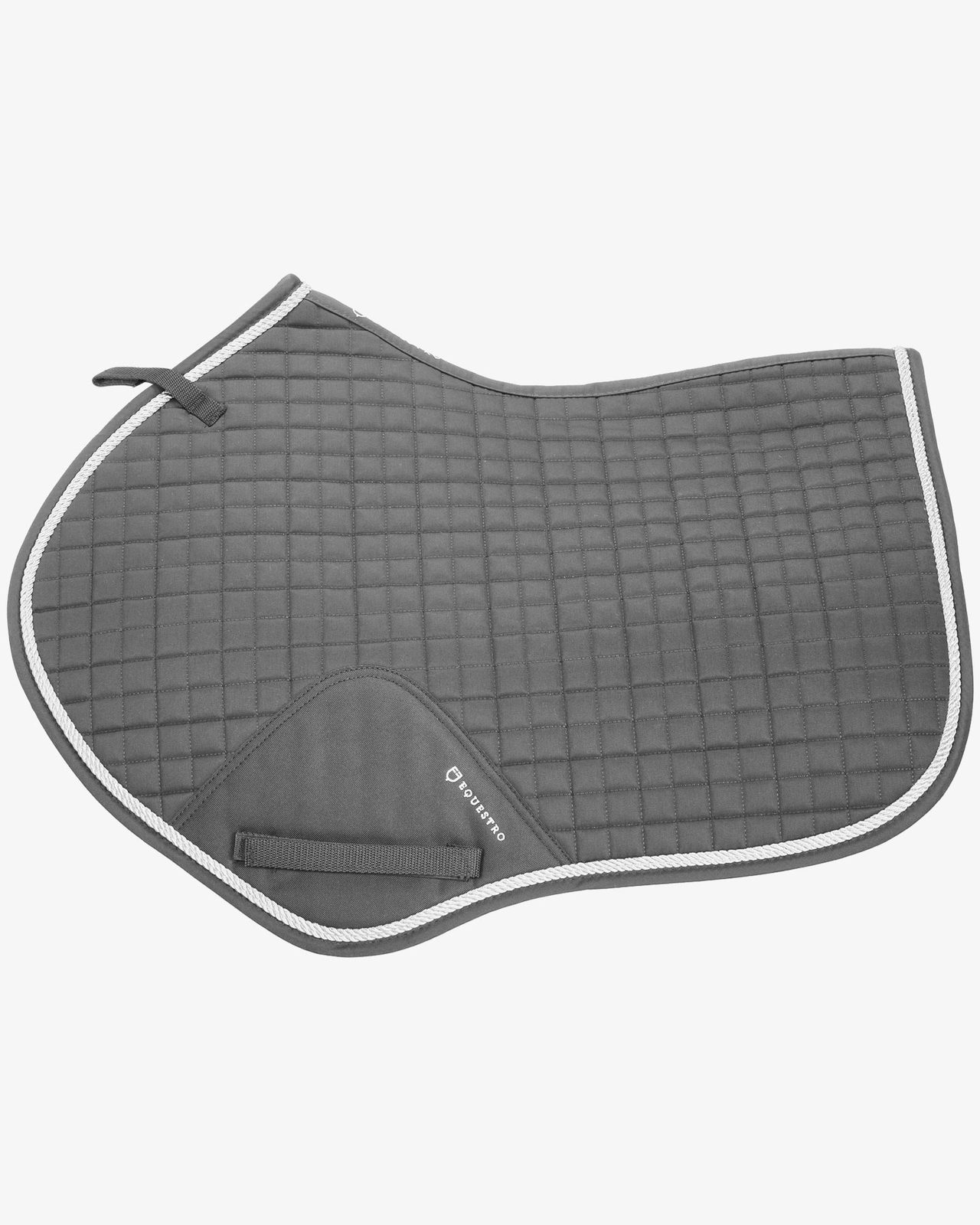 Shaped jumping saddle pad in cotton