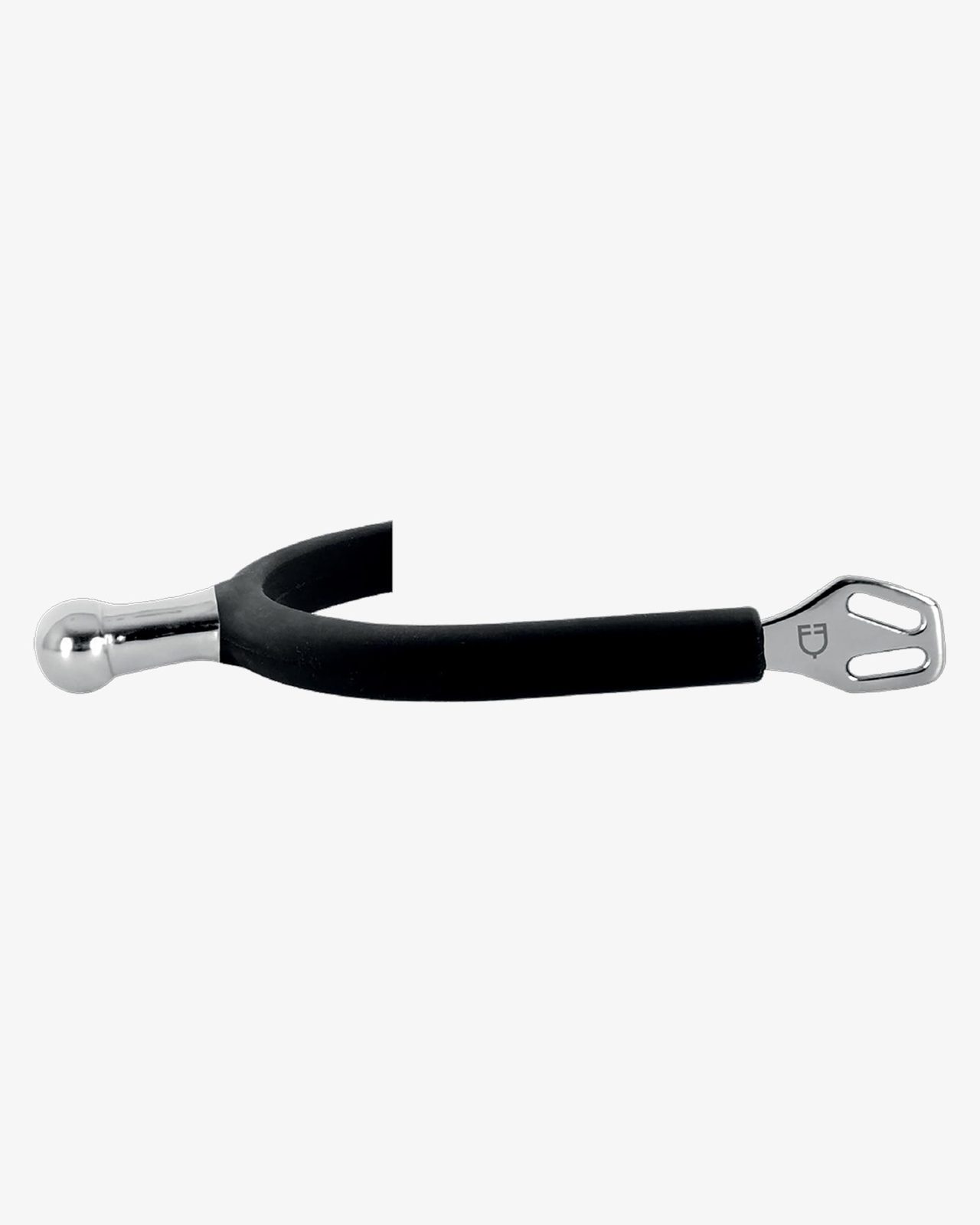 English rubber-coated drop spurs