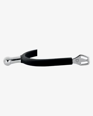 English rubber-coated drop spurs