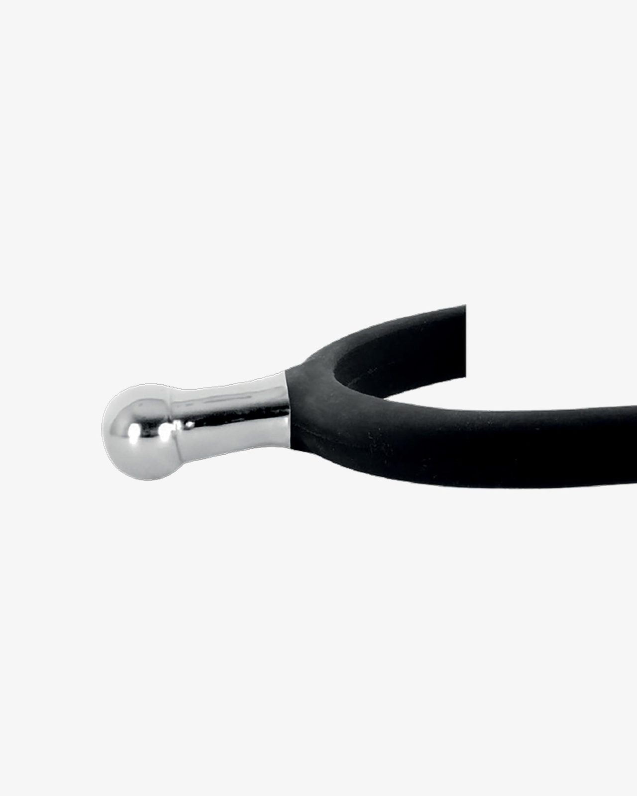 English rubber-coated drop spurs