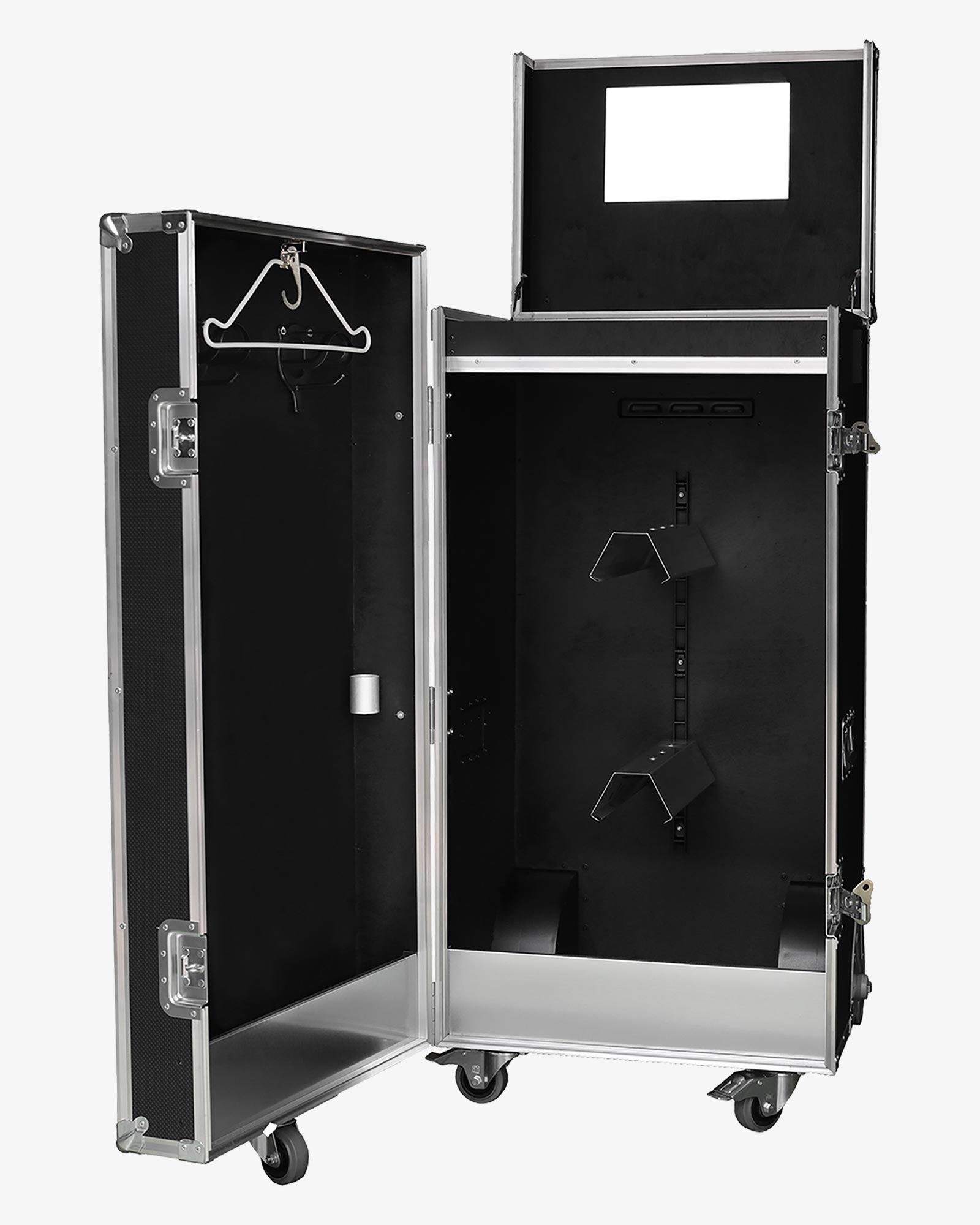 Vertical saddle trunk rubber coated