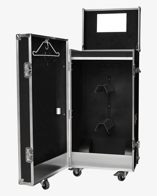 Vertical saddle trunk rubber coated