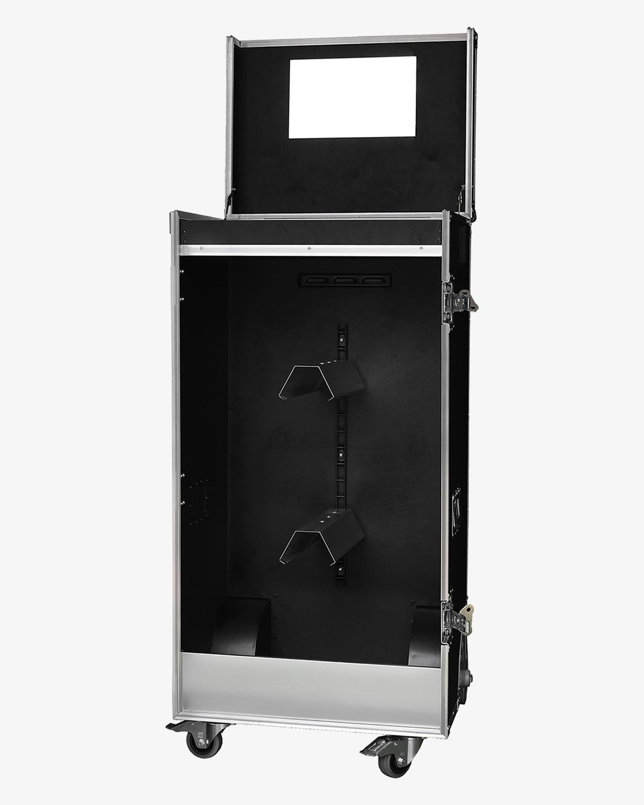 Vertical saddle trunk rubber coated