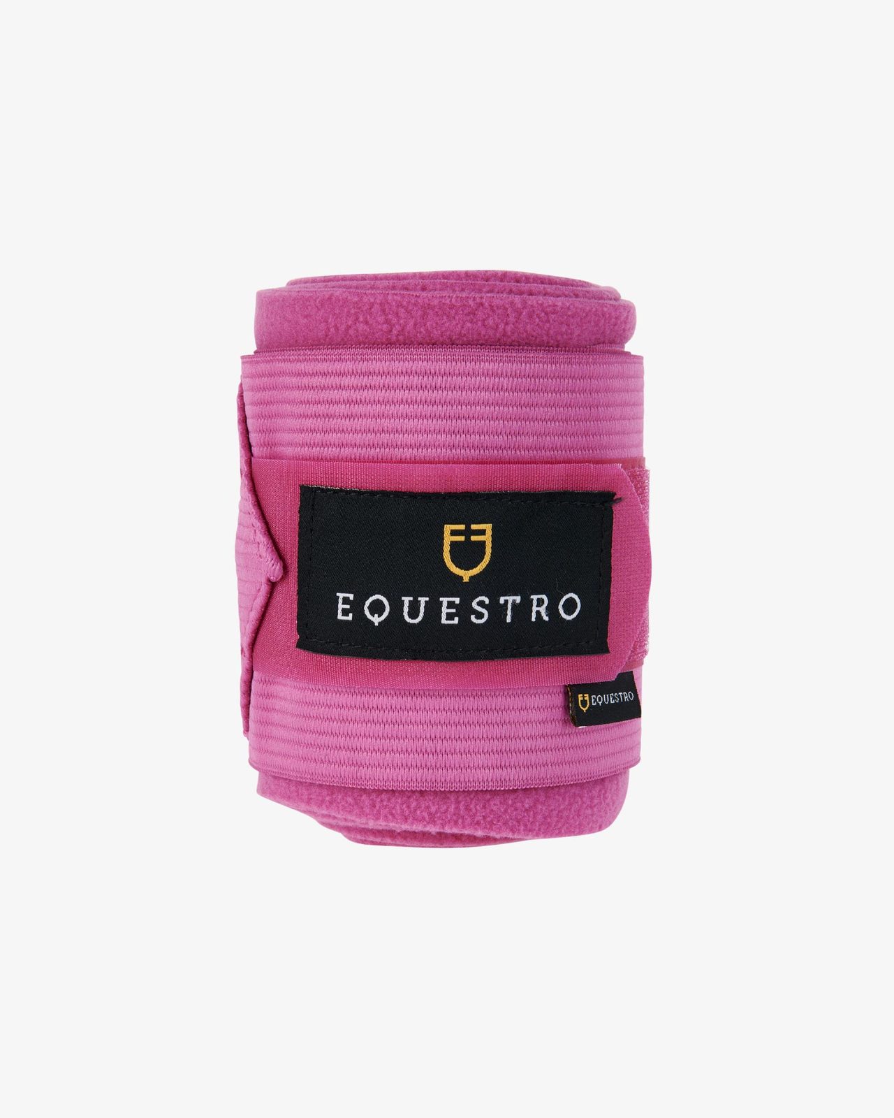 Breathable fleece bandages with elastic