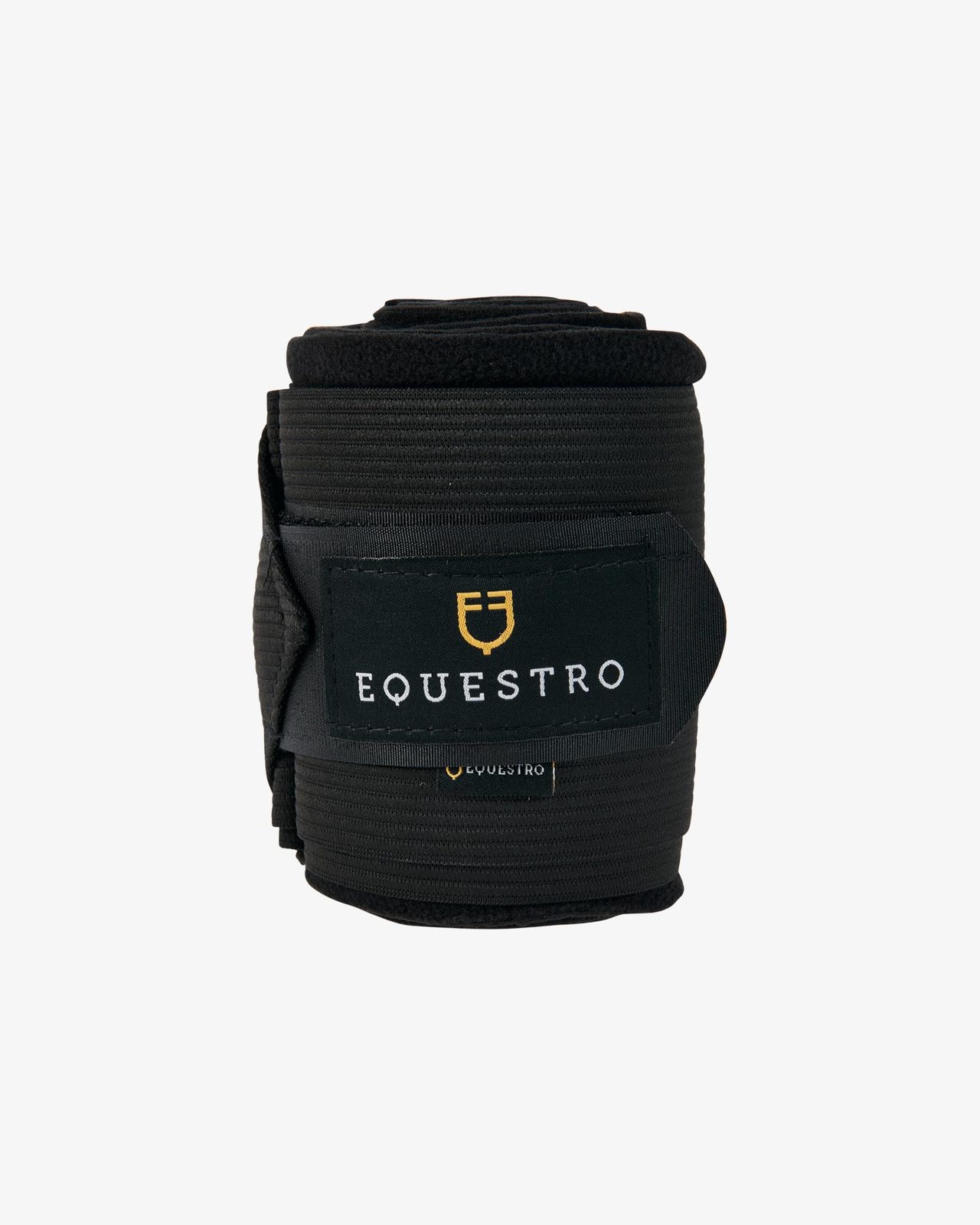 Breathable fleece bandages with elastic