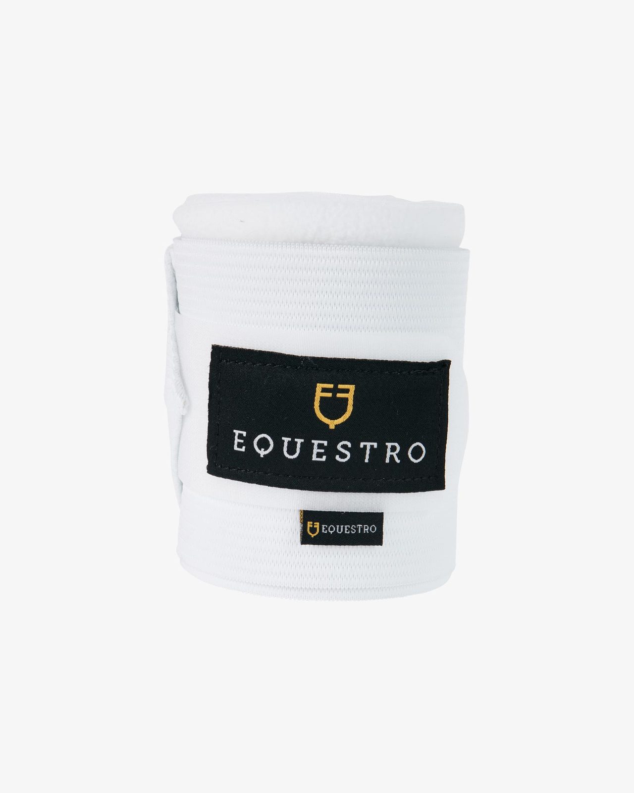 Breathable fleece bandages with elastic