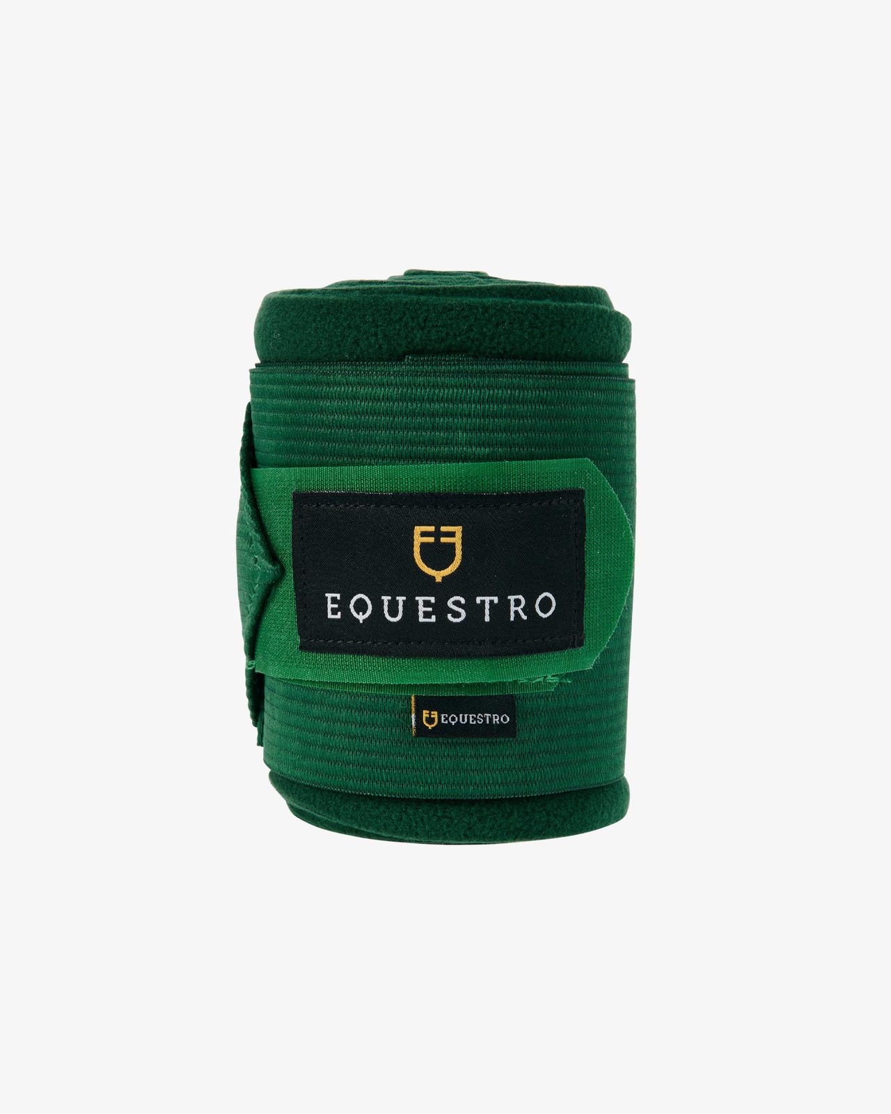 Breathable fleece bandages with elastic
