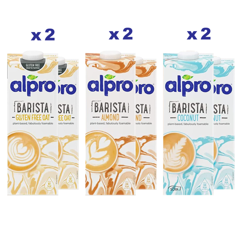 ALPRO BOX Barista Professional Gusto Avena, Mandorla e Cocco