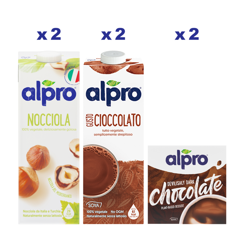 ALPRO BOX per Golosi: Cioccolato, Nocciala e Dessert | Alproshop.it