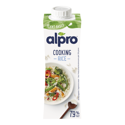 ALPRO COOKING Panna da Cucina 100% Vegetale al Riso 250ml