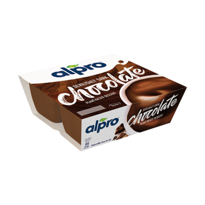 ALPRO DESSERT 100% Vegetale Gusto Cioccolato Fondente 4X125g