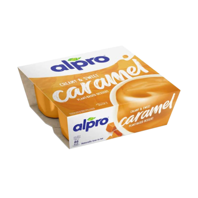 ALPRO DESSERT 100% Vegetale Gusto Caramello 4X125g