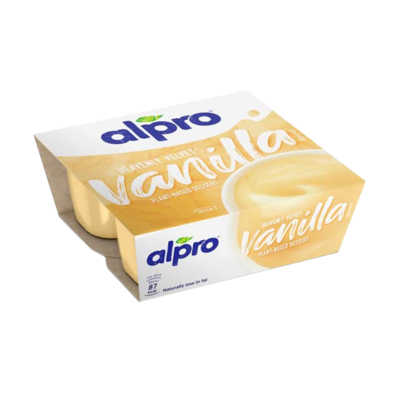ALPRO DESSERT 100% Vegetale Gusto Vaniglia 4X125g