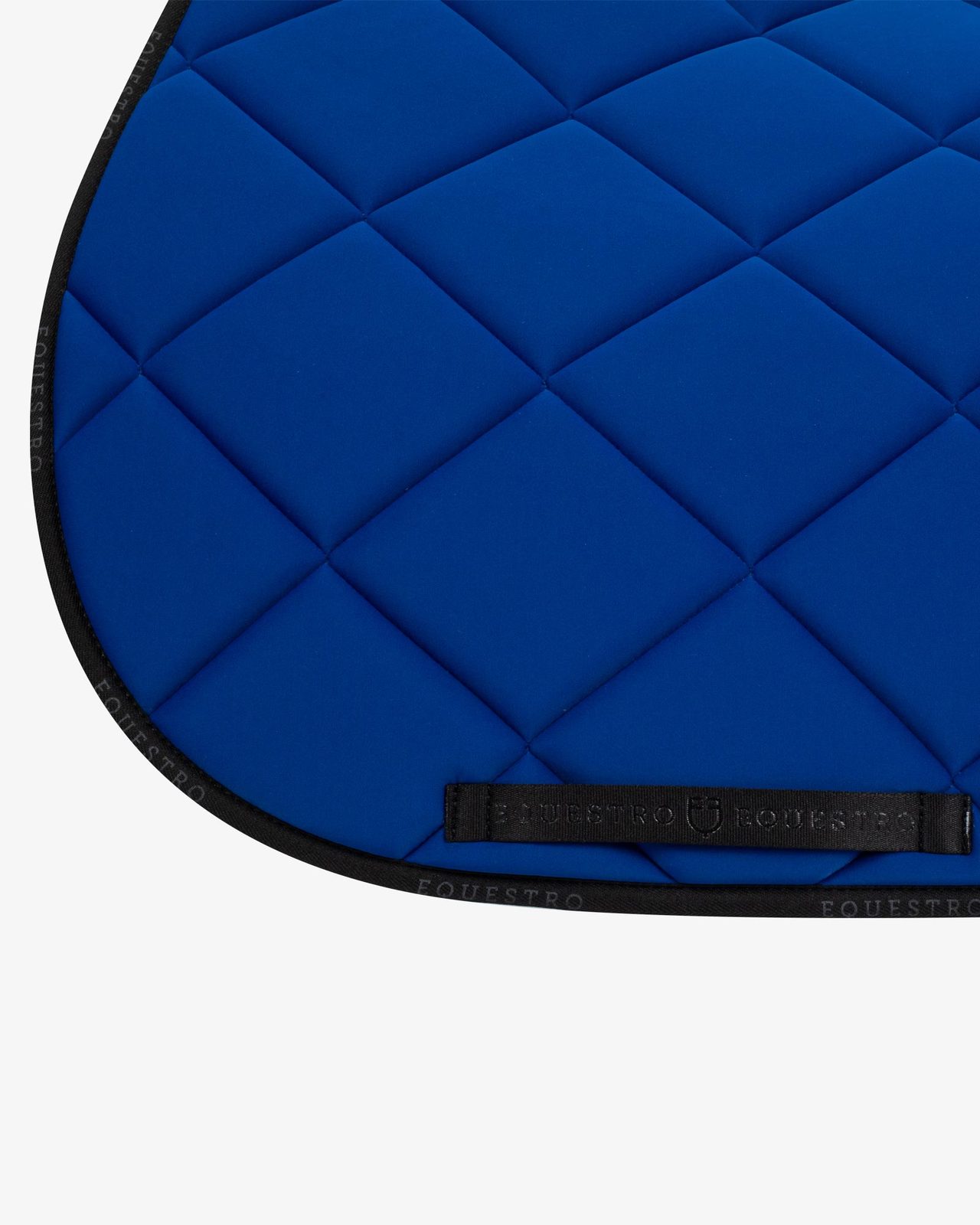 Jumping saddle pad technical fabric with logo