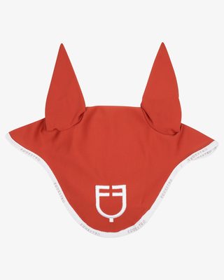 Fly veil in technical fabric with logo