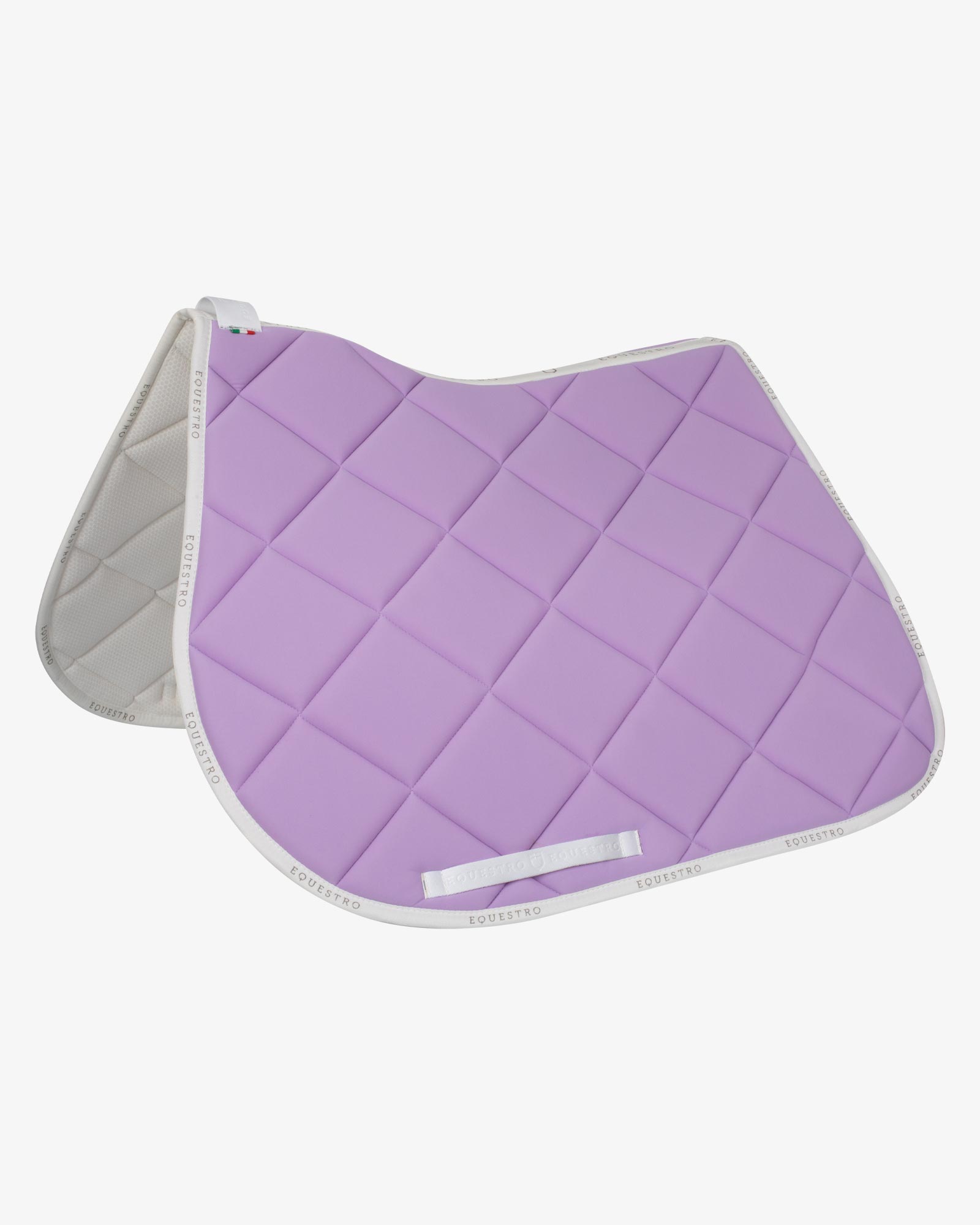 Jumping saddle pad breathable technical fabric