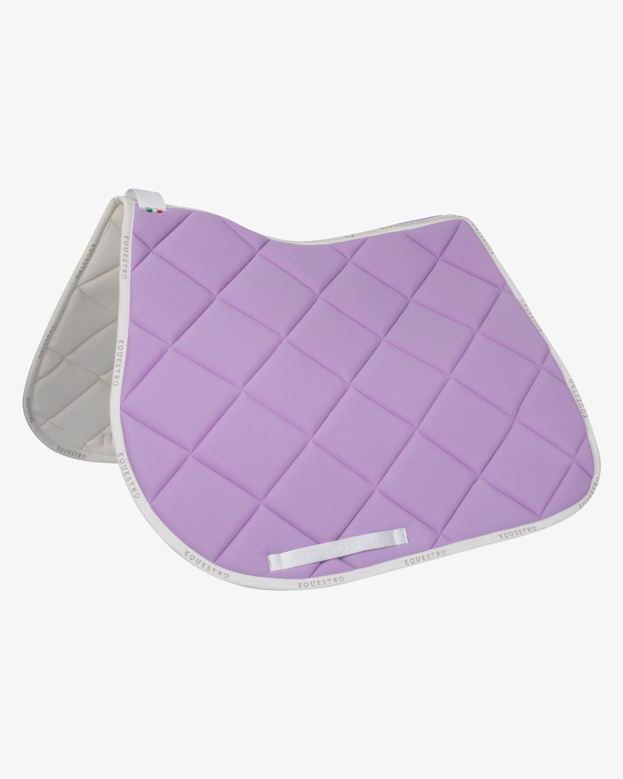 Jumping saddle pad breathable technical fabric