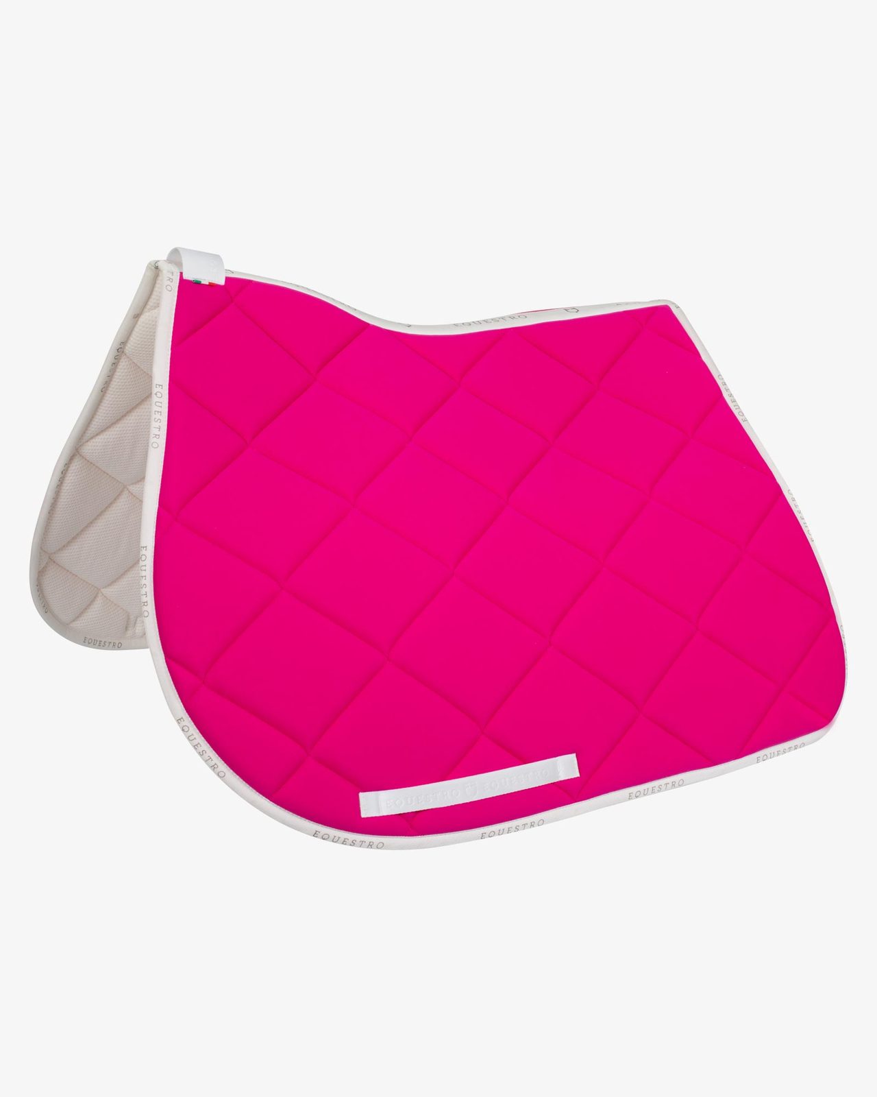 Jumping saddle pad breathable technical fabric