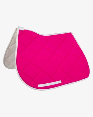 Jumping saddle pad breathable technical fabric
