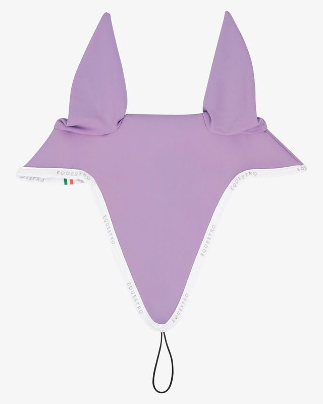 Fly veil in technical fabric with noseband attachment