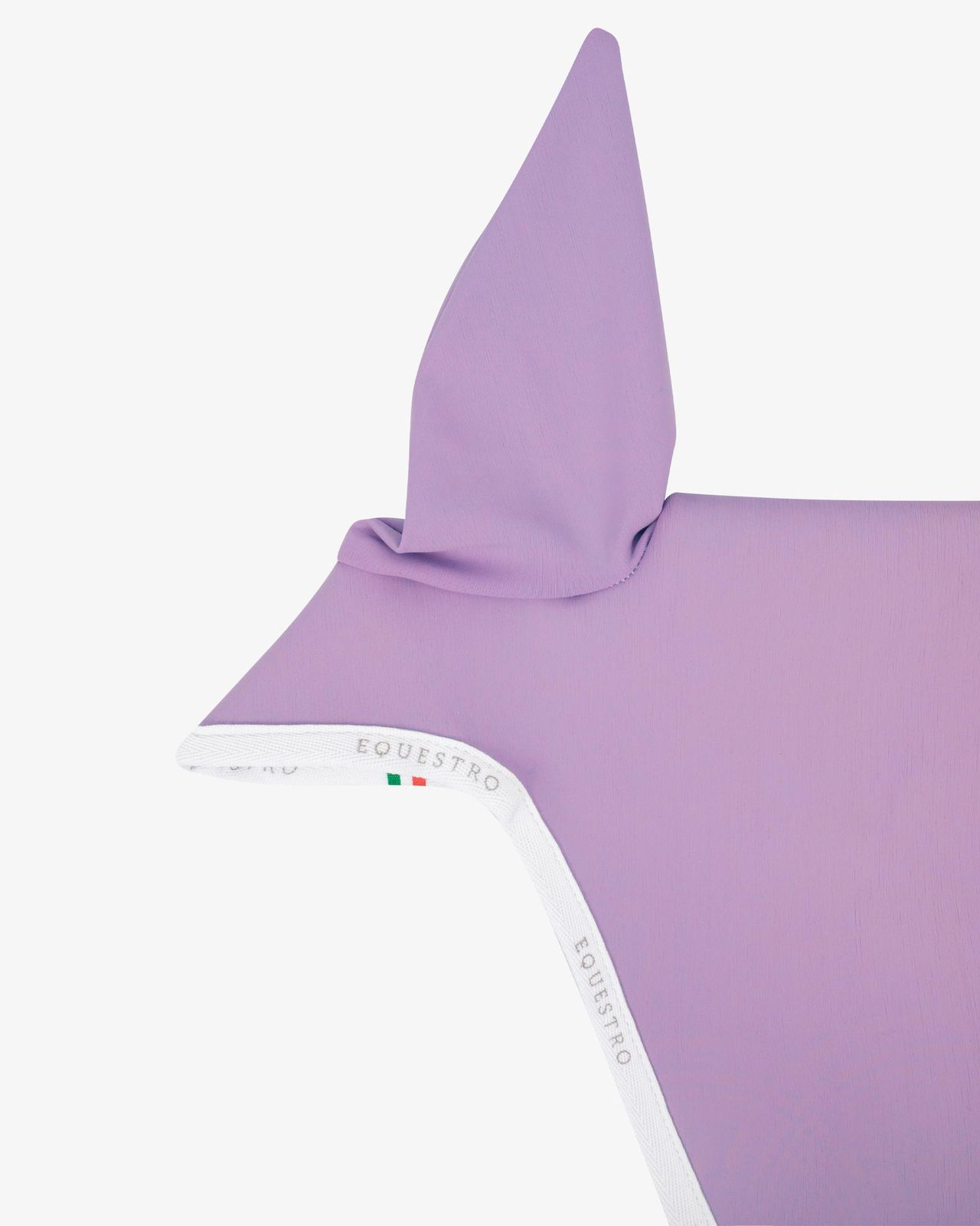 Fly veil in technical fabric with noseband attachment