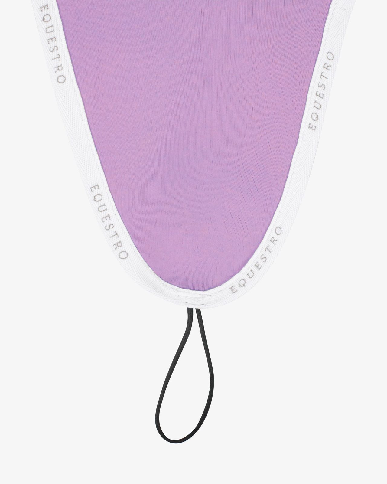 Fly veil in technical fabric with noseband attachment