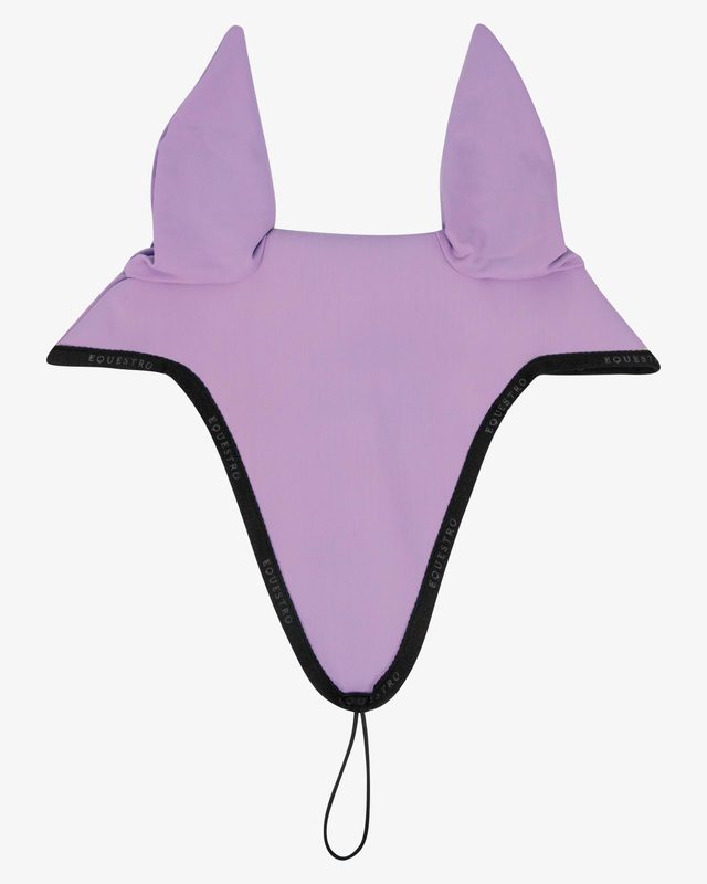 Fly veil in technical fabric with noseband attachment