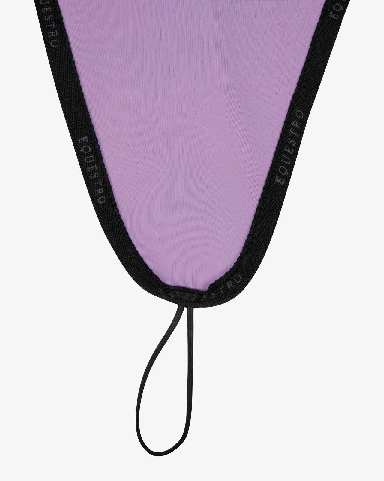 Fly veil in technical fabric with noseband attachment