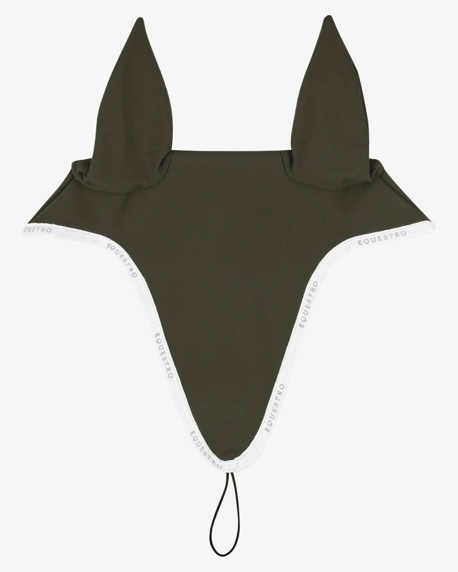 Fly veil in technical fabric with noseband attachment