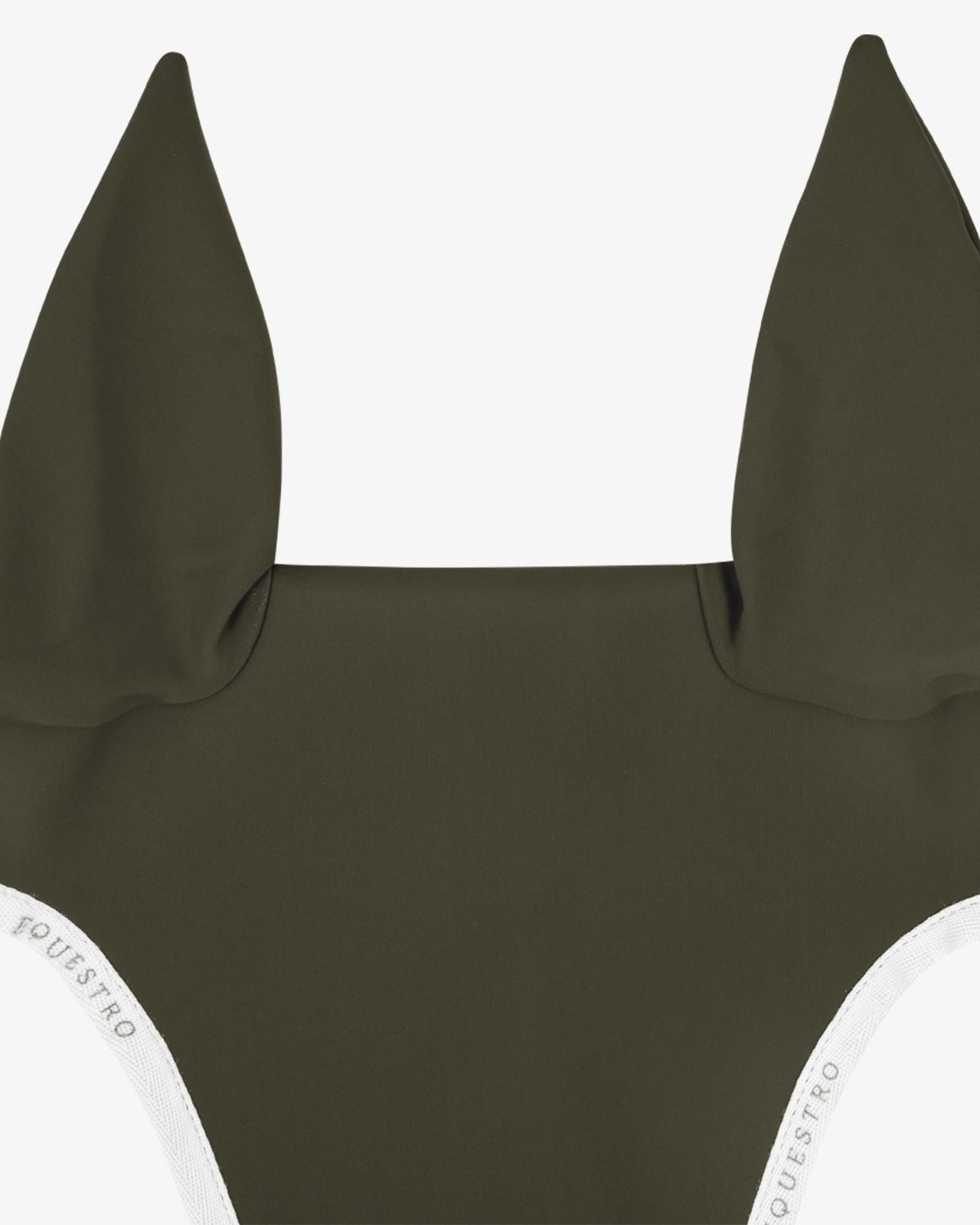 Fly veil in technical fabric with noseband attachment
