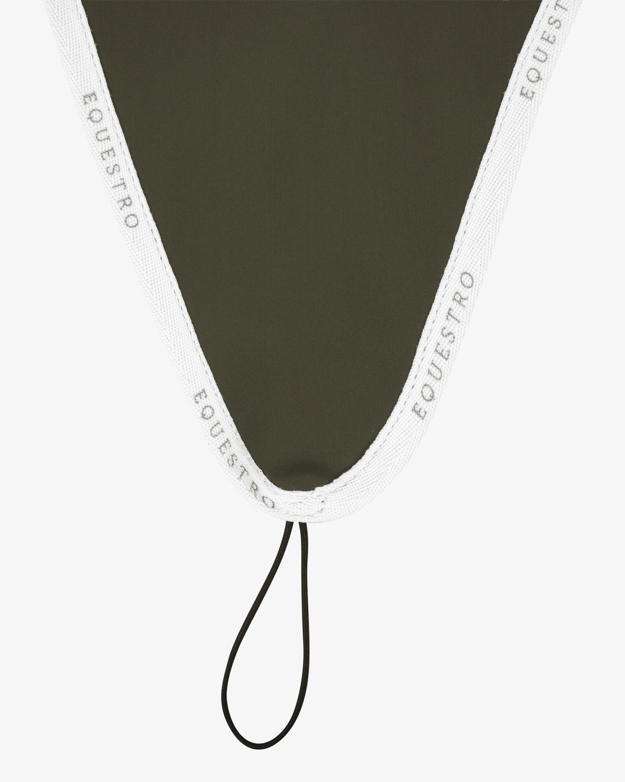 Fly veil in technical fabric with noseband attachment