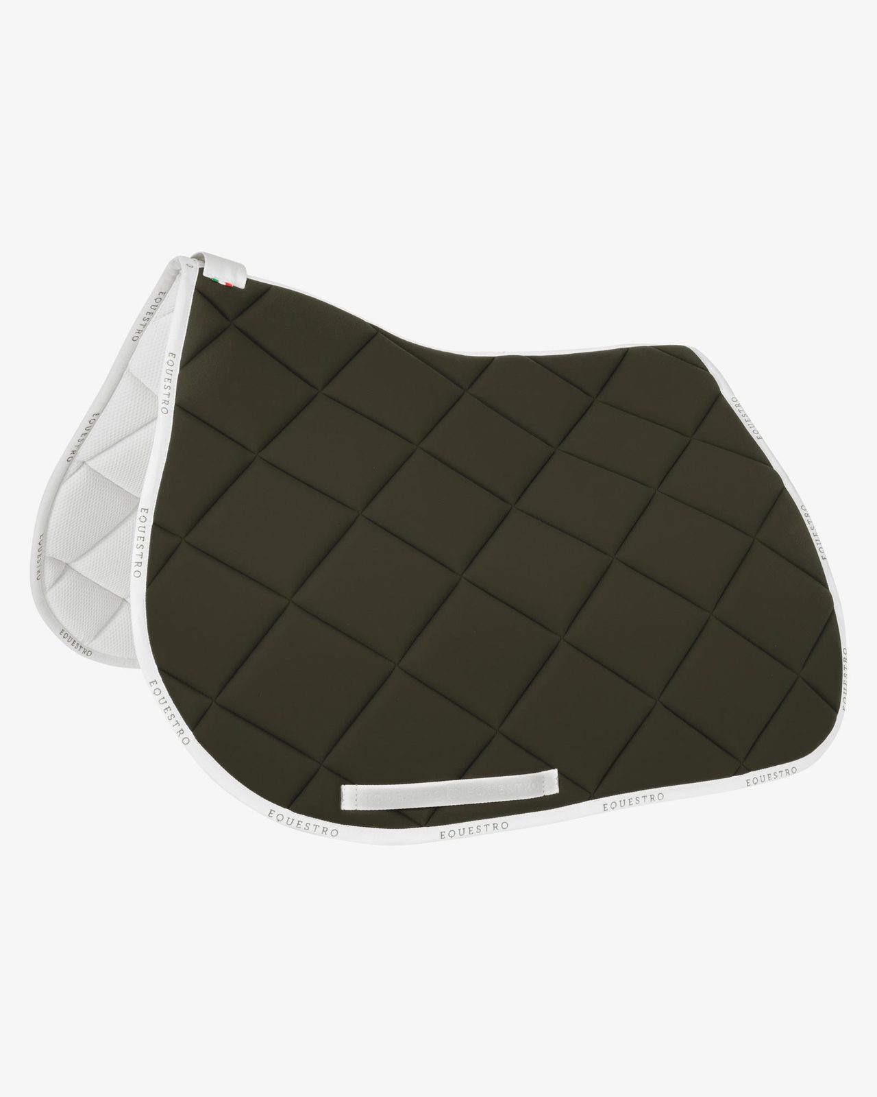 Jumping saddle pad breathable technical fabric