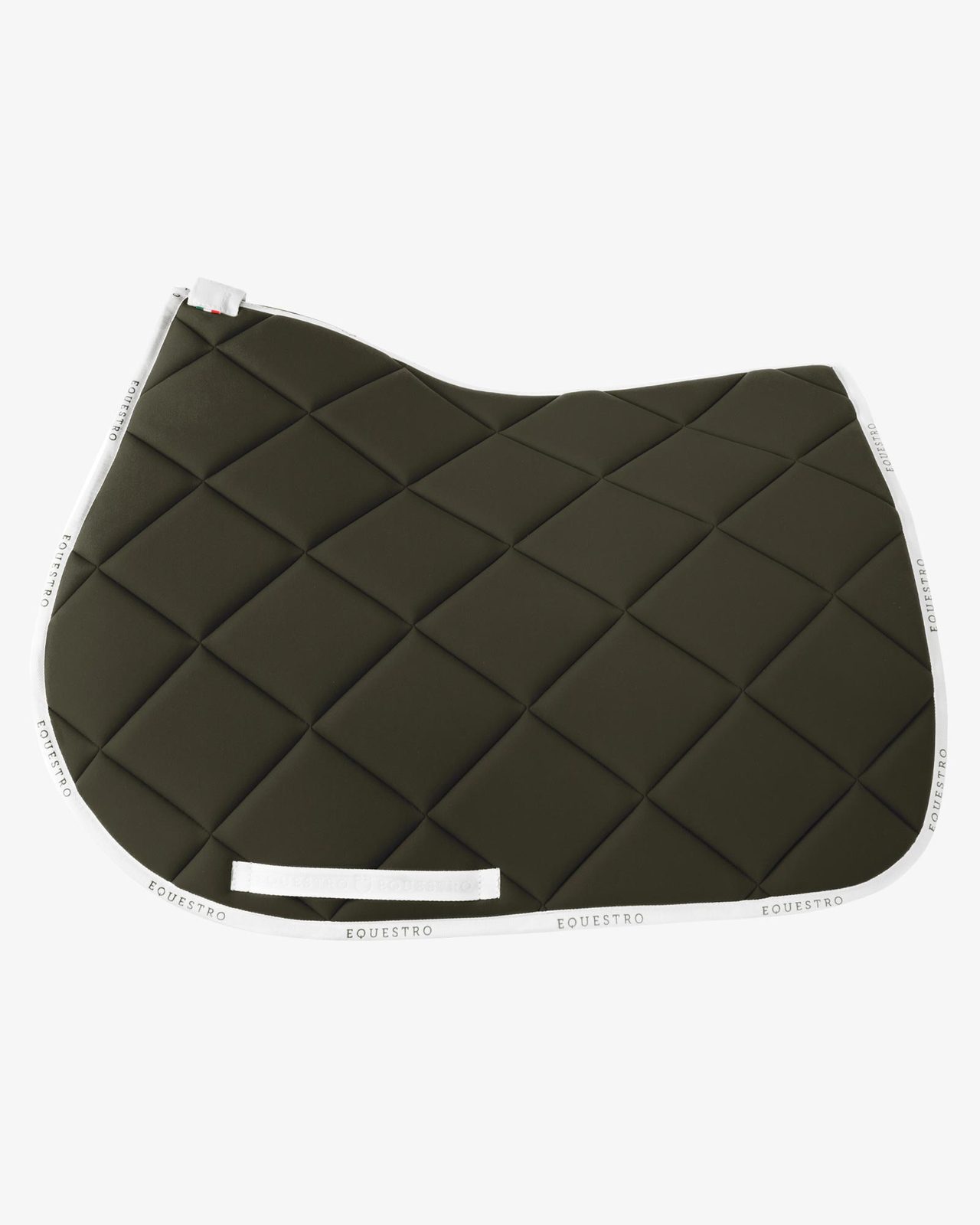 Jumping saddle pad breathable technical fabric