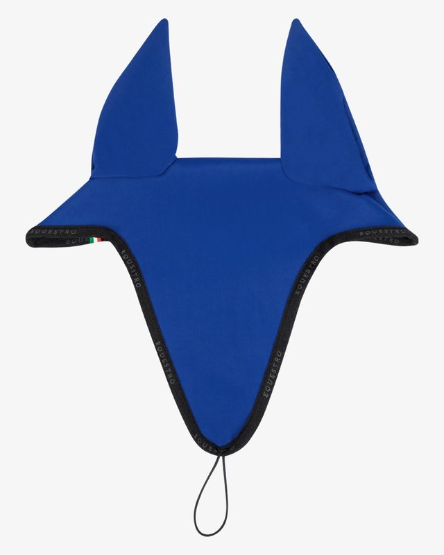 Fly veil in technical fabric with noseband attachment