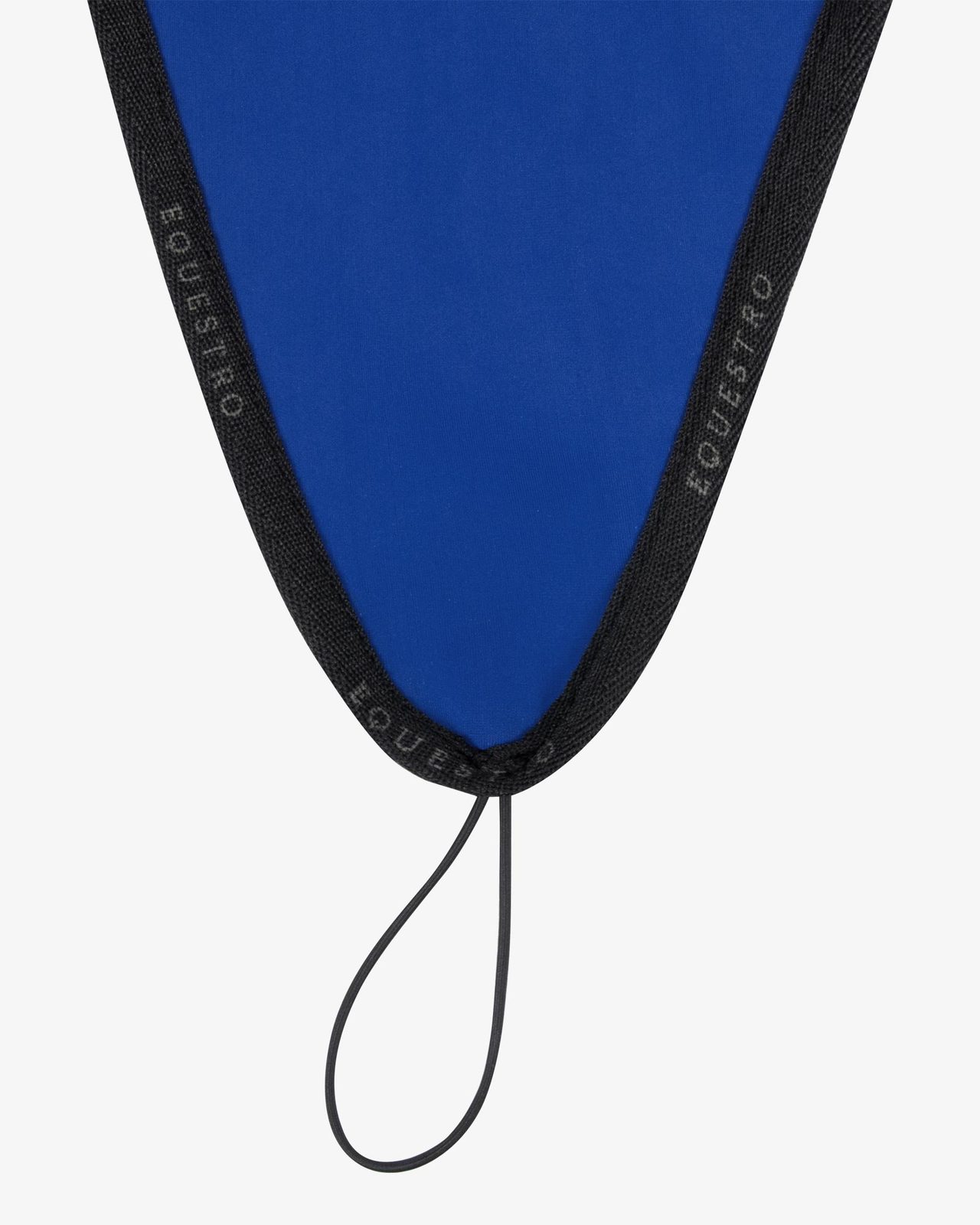 Fly veil in technical fabric with noseband attachment