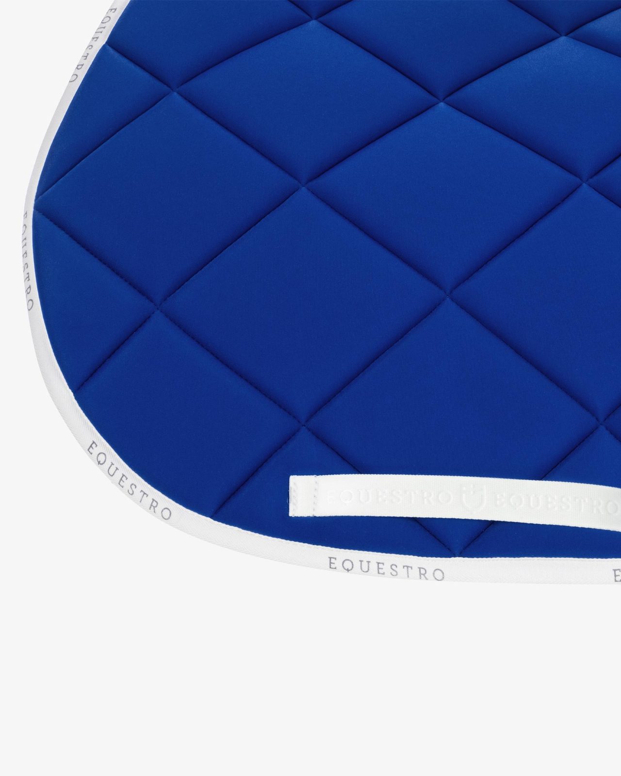 Jumping saddle pad technical fabric with logo
