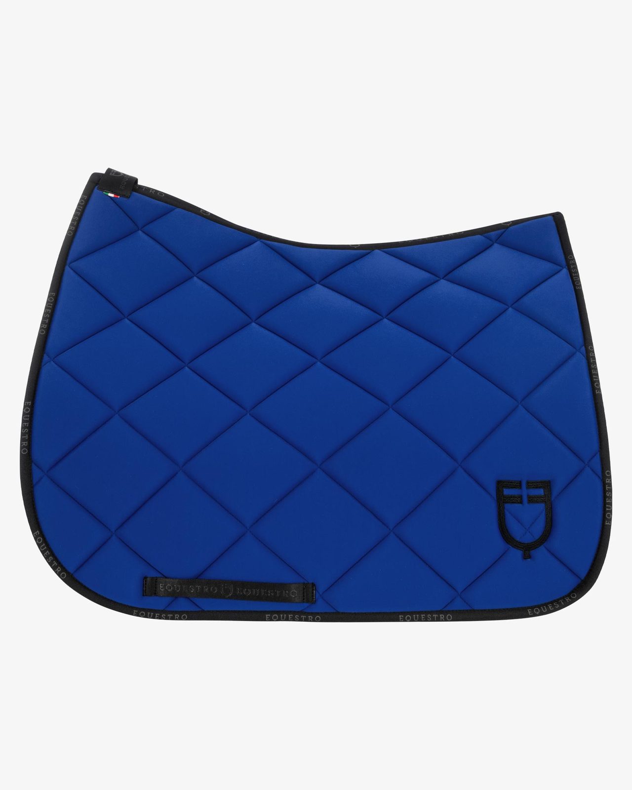 Dressage saddle pad technical fabric with logo