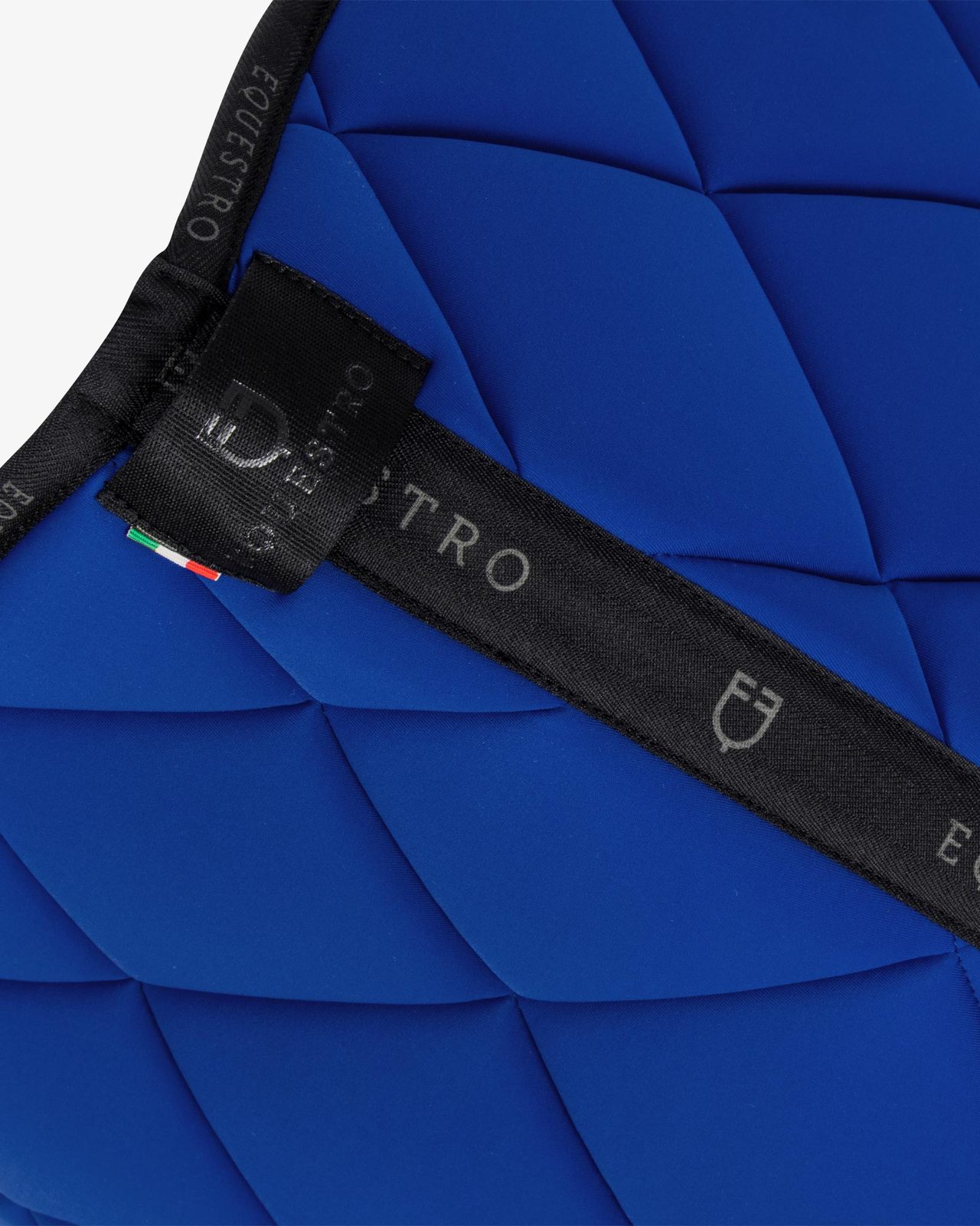 Dressage saddle pad technical fabric with logo