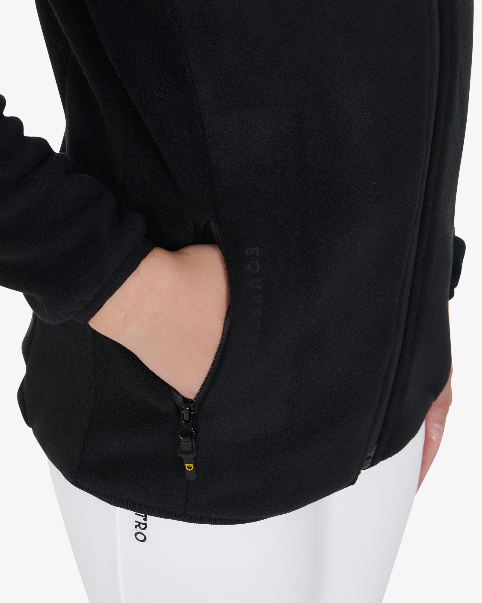 Regatta Zuzela Pile Donna Con Zip Intera - Giacca Imbottita Termica In Micro Popeline, Nera, Taglia Unica - 2