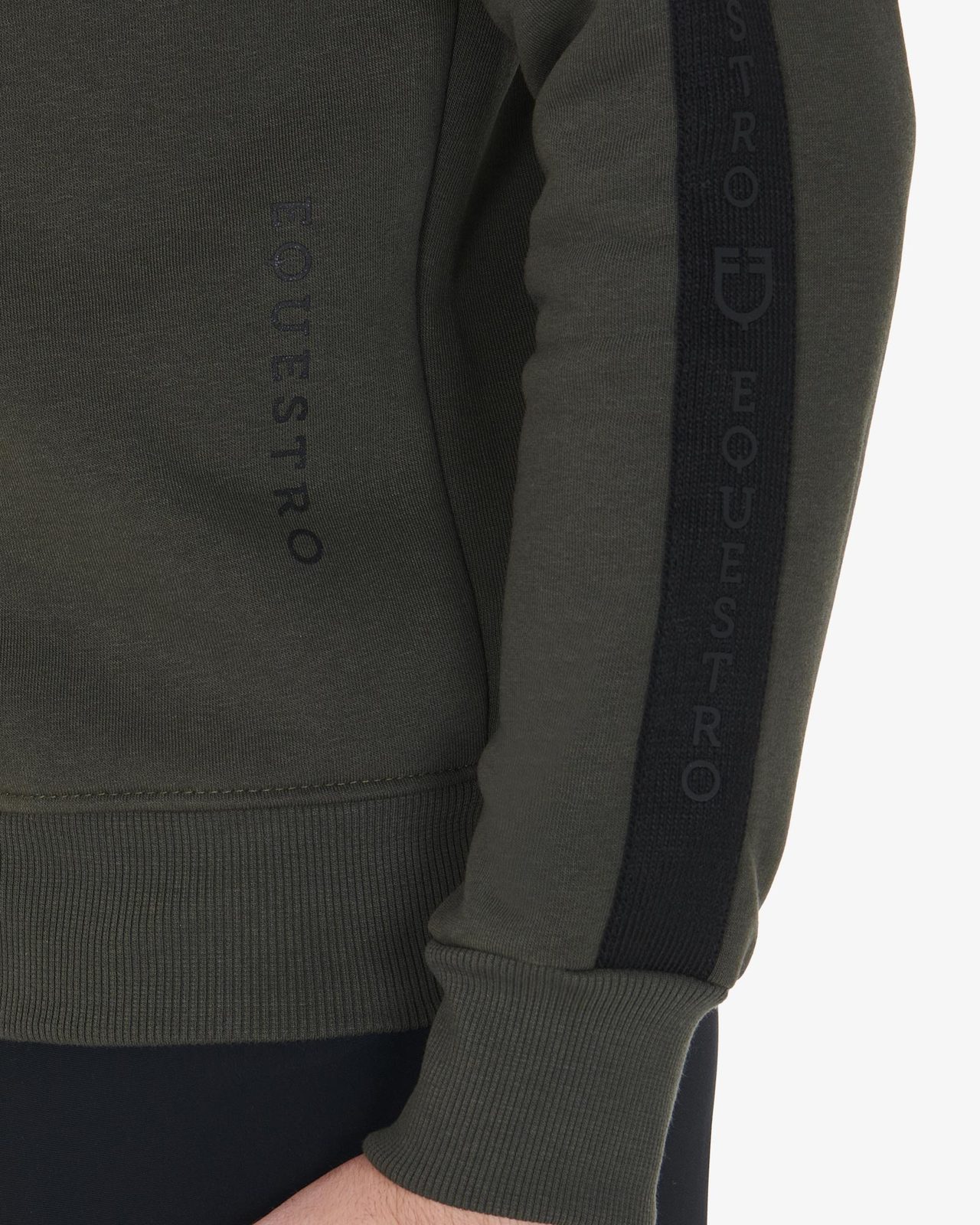 Men's cotton sweatshirt with logo