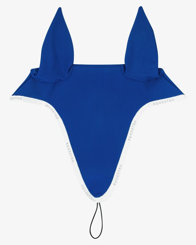Fly veil in technical fabric with noseband attachment