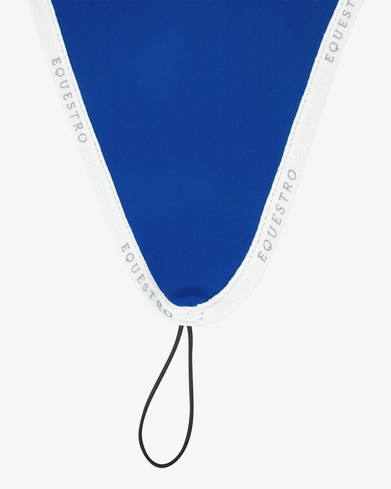 Fly veil in technical fabric with noseband attachment