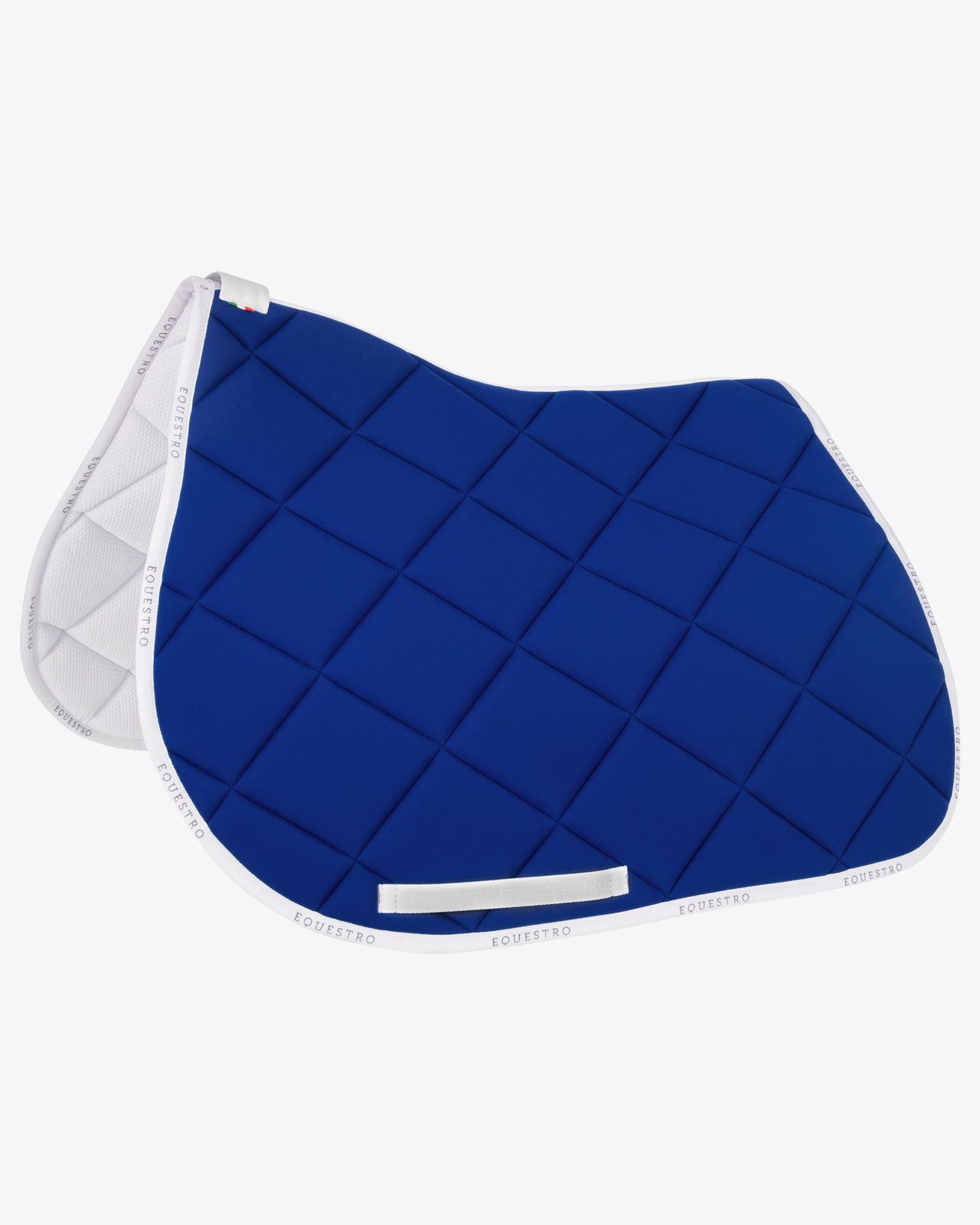 Jumping saddle pad breathable technical fabric