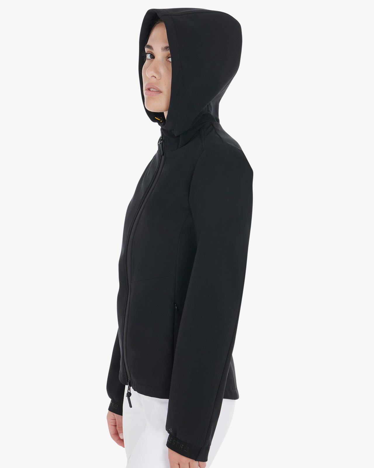 Giacca softshell donna slim fit con tasche a scomparsa