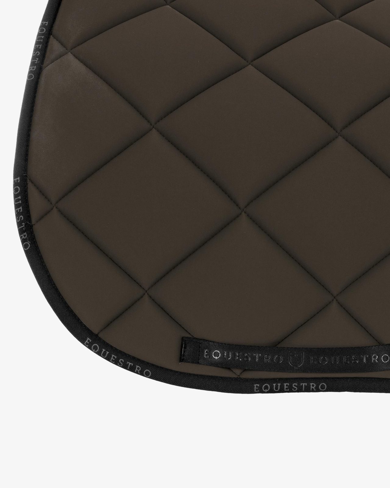 Dressage saddle pad technical fabric with logo