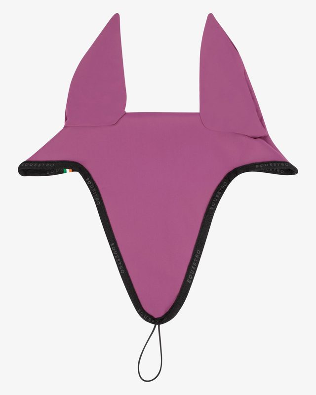 Fly veil in technical fabric with noseband attachment