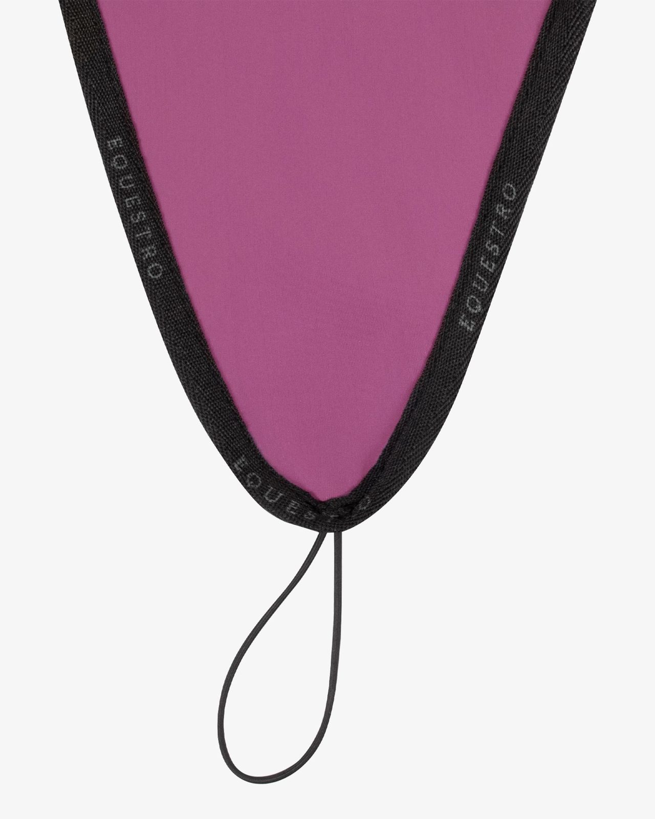 Fly veil in technical fabric with noseband attachment