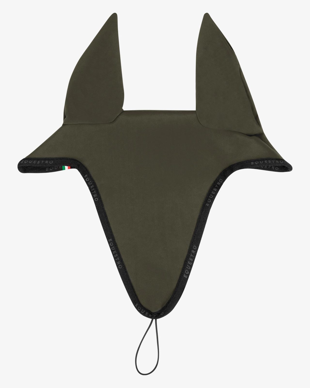 Fly veil in technical fabric with noseband attachment