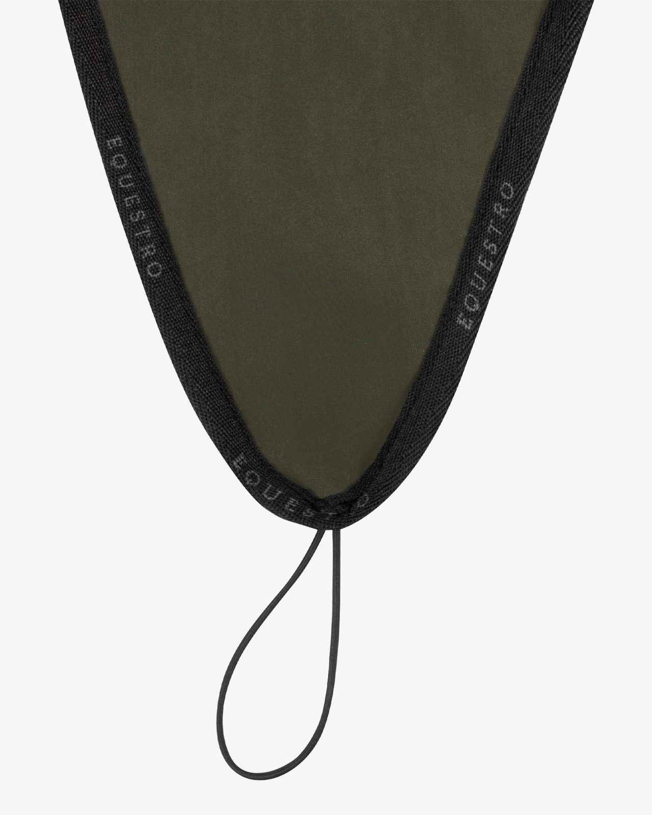 Fly veil in technical fabric with noseband attachment