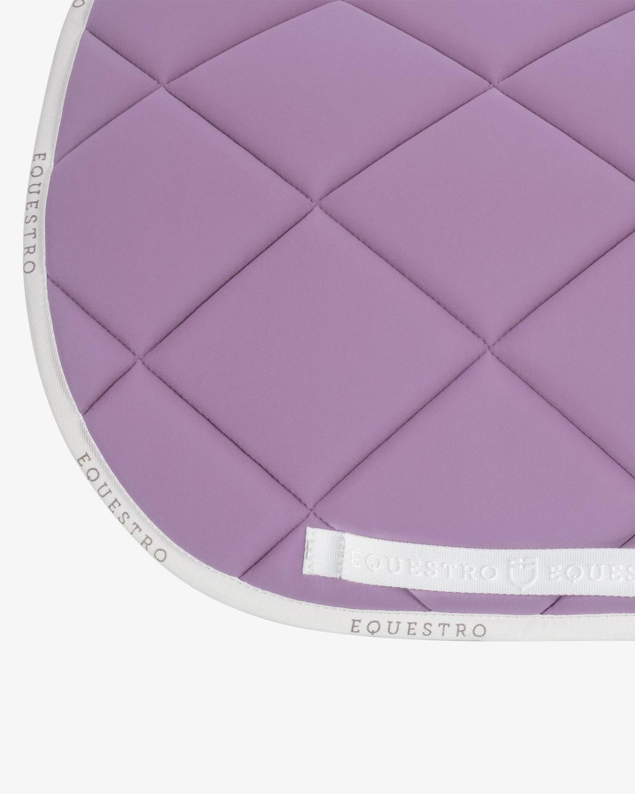 Dressage saddle pad technical fabric with logo